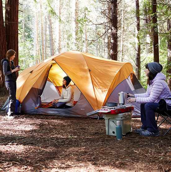  销量冠军！AmazonBasics 8人超大家庭野营帐篷 106加元包邮！