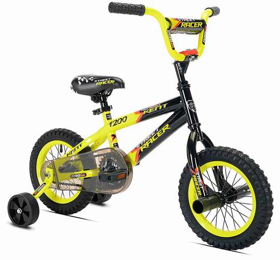  历史新低！Kent Street Racer 12寸儿童自行车 77.77加元限时特卖并包邮！