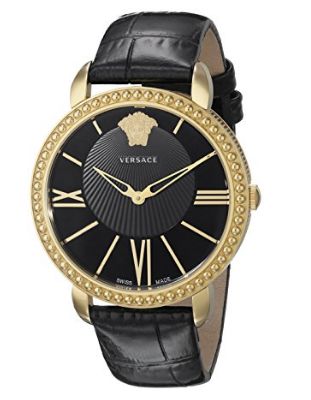  历史新低！Versace 范思哲 VQQ030015 New Krios 女士时尚腕表/手表4折 415.4加元限时清仓并包邮！