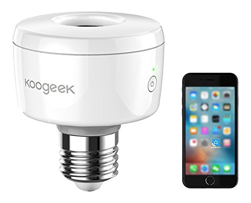  独家：新品活动！Koogeek Homekit 智能灯座/E26灯头转换器 44.99加元限时特卖并包邮！