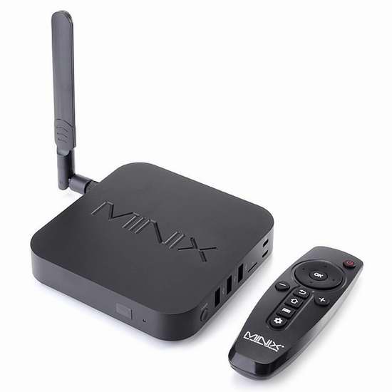  Minix Neo U1 4K 超高清四核双频流媒体播放器/网络电视机顶盒 127.41加元限量特卖并包邮！