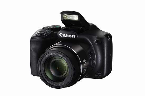  历史新低！Canon 佳能 PowerShot SX540 IS 50倍变焦WiFi数码相机5.2折 278加元包邮！