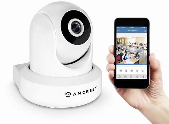  历史新低！Amcrest ProHD 1080P IP2M-841 无线Wi-Fi安全监控摄像头6.2折 87.99加元限量特卖并包邮！