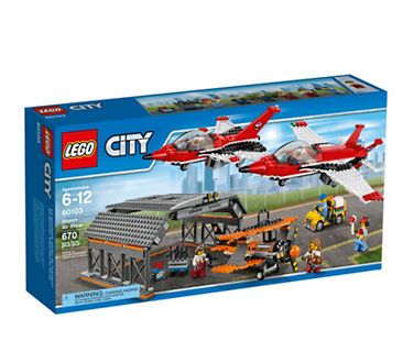  LEGO 乐高 60103 城市系列 机场飞行表演 82.49加元，原价 109.99加元