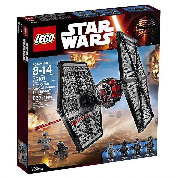  历史最低价！LEGO 乐高 75101 星球大战系列 钛战机 50.41加元，lego官网同款 89.99加元，包邮