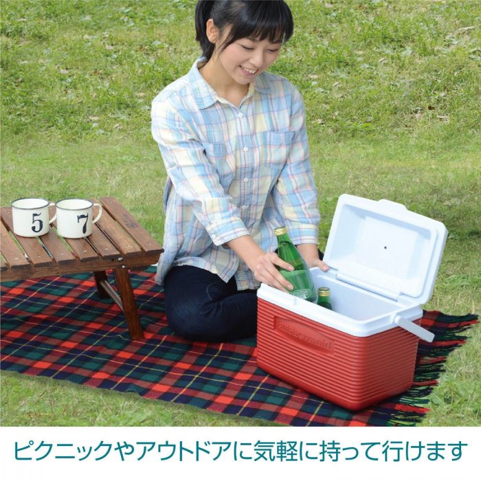  Rubbermaid 红色 10夸脱冷藏保温箱 27.35加元，原价 44.99加元