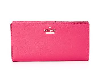  Kate Spade New York 长款钱包 106.64加元（2色），原价 152.34加元，包邮