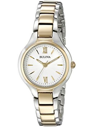  Bulova 宝路华 98L217 女士腕表 128.97加元，原价 215加元，包邮