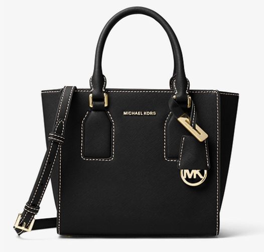  Michael Kors Selby 黑色中号手提包 134.25加元，原价 298加元，包邮