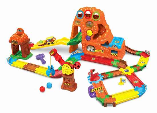  历史最低价！VTech Go! Go! Smart Wheels 宝藏山火车冒险玩具套装5折 34.97加元！