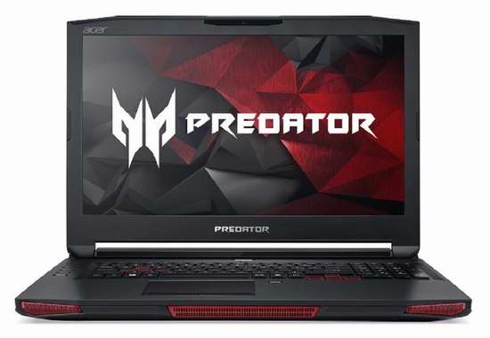 售价大降！历史新低！Acer 宏碁 高端电竞 Predator 掠夺者 GX-791-73FH 17.3英寸顶级游戏笔记本电脑5折 1940.63加元限时清仓并包邮！