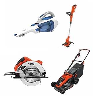  精选218款 Black + Decker 家用电器、吸尘器、电动工具、庭院电器折上折限时特卖！满60加元额外立减10加元！