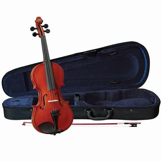  历史新低！Cervini HV-100 Novice 1/2 Size 儿童小提琴 69.51加元限时特卖并包邮！
