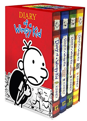  历史新低！《Diary of a Wimpy Kid 小屁孩日记》（1-4、5-8）礼盒装 40.39加元限时特卖并包邮！
