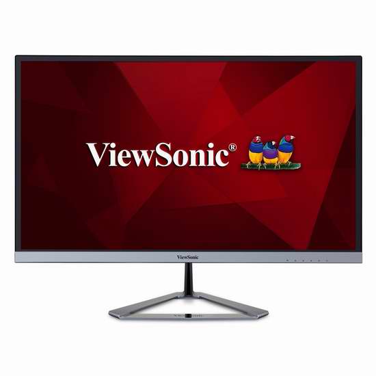  历史新低！ViewSonic VX2376-SMHD IPS 1080p 23英寸液晶显示器 169.99加元限时特卖并包邮！Walmart 同款价 218加元！