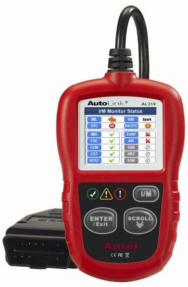  Autel AutoLink AL319 OBD II & CAN 汽车故障诊断仪 39.76加元限量特卖并包邮！