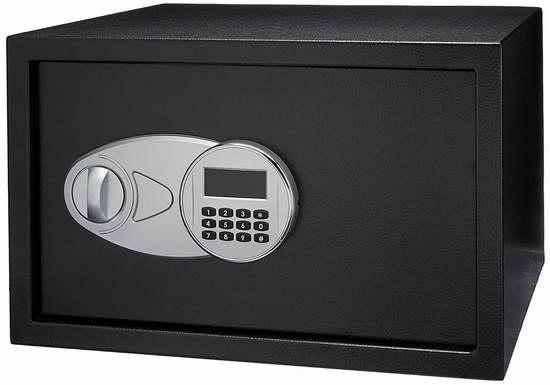  AmazonBasics Security Safe 1.2立方英尺电子密码保险箱 88.43加元包邮！