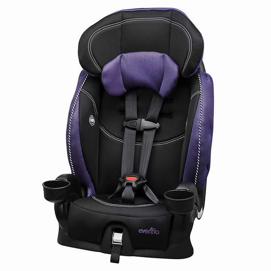  历史新低！Evenflo Chase Lx 加高汽车安全座椅 80加元包邮！