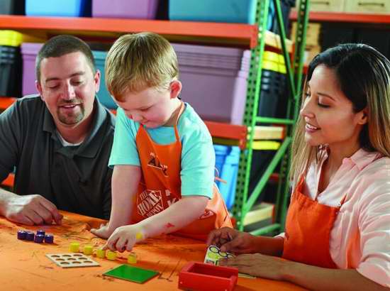  Home Depot 6月10日、24日免费儿童手工课，制作三连棋游戏和工具箱，本月另有3个家庭装修免费课程！