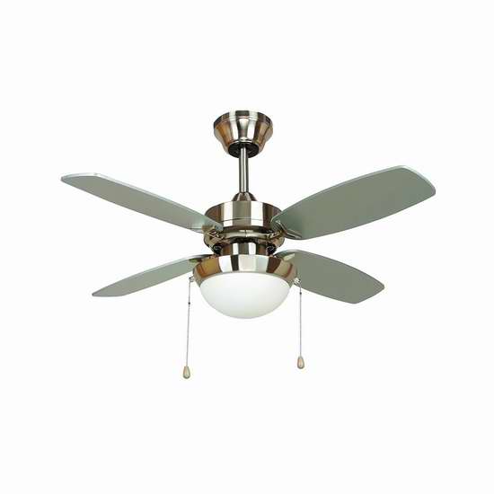  历史新低！Yosemite Home Decor ASHLEY-BBN 36英寸吊扇2.6折 59.35加元包邮！