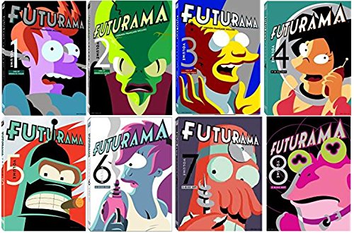  金盒头条：历史新低！《Futurama 飞出个未来》DVD全集 59.99加元限时特卖并包邮！