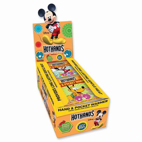  历史新低！HotHands Disney 迪士尼 暖手宝40件套2.2折 13.42加元限时清仓！