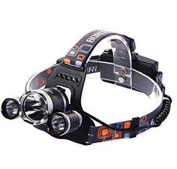  白菜价！ XCSOURCE 5000流明LED自行车头灯+2个18650可充电电池 9.99加元！