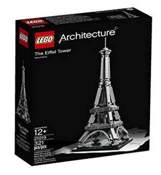  LEGO 乐高建筑系列 21019 艾菲尔铁塔 35.96加元，原价 44.99加元，包邮