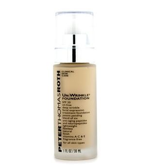  Peter Thomas Roth 彼得罗夫 无油抗皱防晒粉底液 12.99加元特卖！