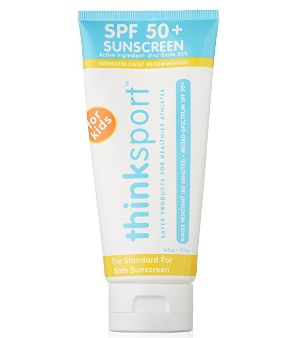  Thinksport 儿童防晒霜 29.73加元（SPF 50+，6盎司）