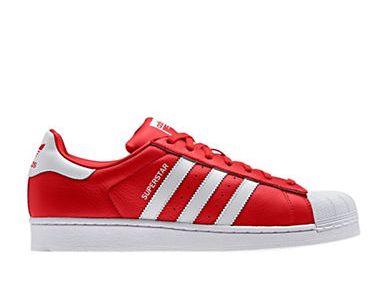  ADIDAS 阿迪达斯 Superstar 男士贝壳鞋 70加元，原价 100加元，HBC信用卡用户额外立减50加元！