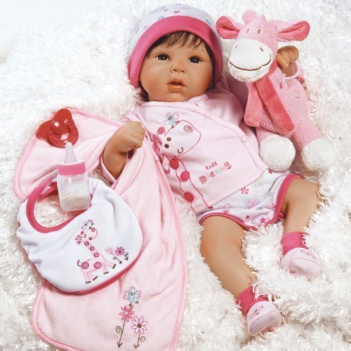  Paradise Galleries 高仿真粉色婴儿娃娃 119.99加元，原价 149.95加元，包邮