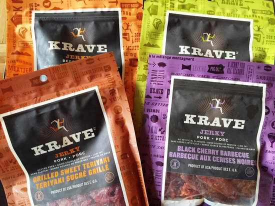  精选5款 Krave 纯天然无防腐剂牛肉干、猪肉干（75克装） 5.49加元！