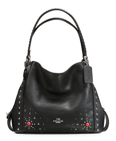  抢！COACH Edie 女士真皮手提包56.1加元，原价 415加元