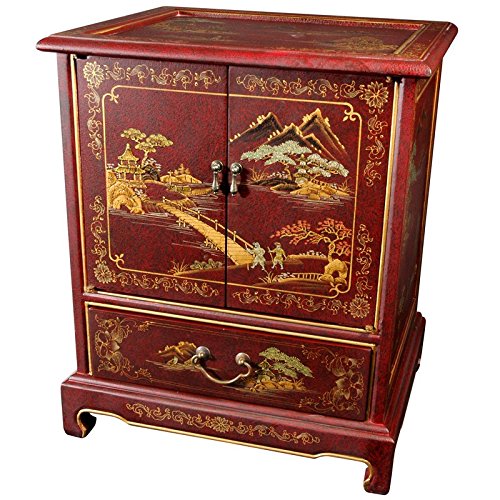  历史新低！Oriental Furniture 东方风格复古床头柜/茶几/储物柜1.7折 136.93加元限时清仓并包邮！