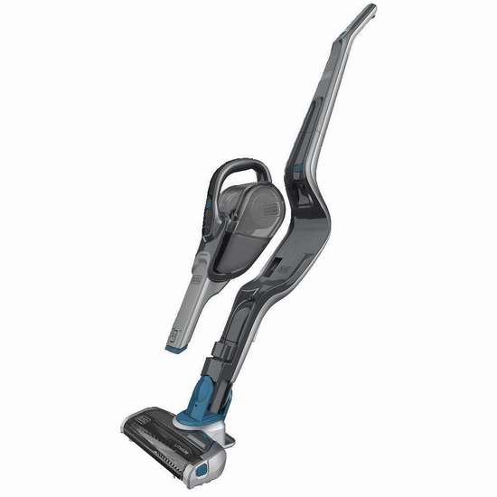  近史低价！BLACK + DECKER HSVJ520JMBF61 Smartech 立式/手持 二合一无绳吸尘器5.5折 138.96加元包邮！