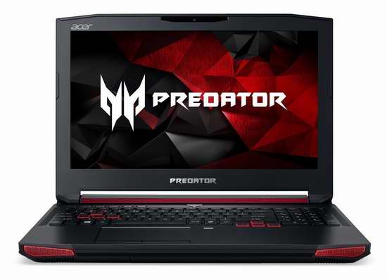  历史新低！Acer 宏碁 高端电竞 Predator 掠夺者 G9-592-71EF 15.6英寸顶级游戏笔记本电脑（16GB RAM, 1TB +256GB SSD+256GB SSD）5.1折 1401.09加元限时特卖并包邮！