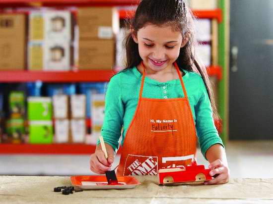  Home Depot 6-8月免费儿童手工课，及家庭装修免费课程安排一览！