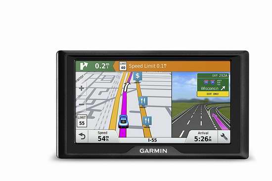  历史新低！Garmin 佳明 Drive 50/60 5英寸/6英寸 红灯/测速预警 车载GPS导航仪 129.99-164.99加元包邮！