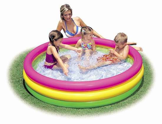 Intex 57422NP 儿童彩色充气游泳池/戏水池 49.95加元包邮！
