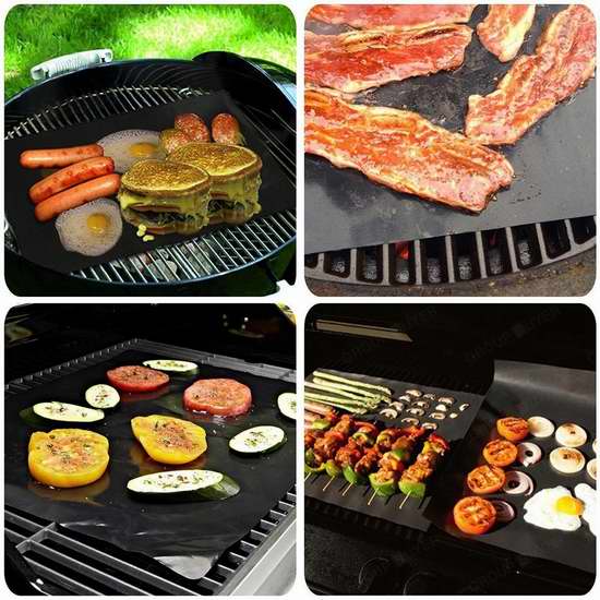 Bigear 不粘BBQ烧烤垫5件套 16.05加元限量特卖！
