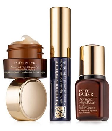  ESTEE LAUDER 雅诗兰黛眼部 3件套 78加元包邮！送价值125加元7件套大礼包+3件豪华样品+3小样！