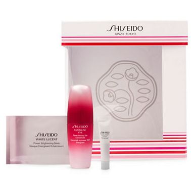  SHISEIDO 资生堂限量版眼部套装 65加元，原价 75加元，包邮