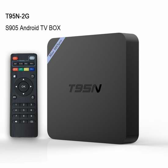 Nansii T95N M8Spro 迷你流媒体播放器/网络电视机顶盒 47.55加元限量特卖并包邮！