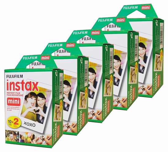  历史新低！Fujifilm 富士 Instax Mini 拍立得空白相纸100张 79.99加元包邮！