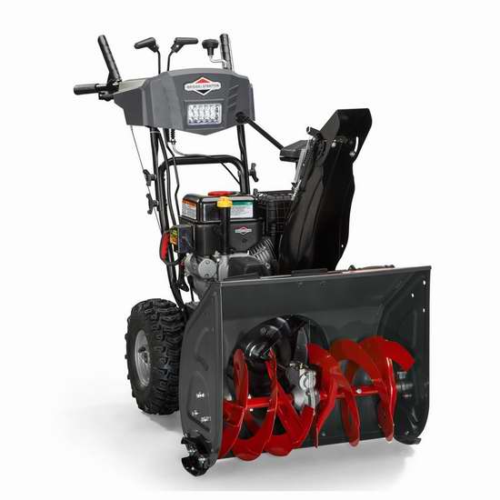  Briggs & Stratton 208cc 24英寸双阶汽油铲雪机 679.15加元！