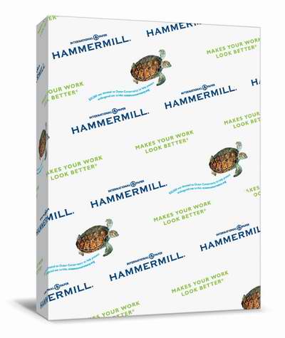  Hammermill Colors 20磅8.5x11英寸彩色打印纸（500张） 4.49加元！雪青、绿色可选！