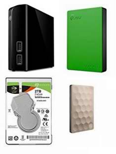  精选13款 Seagate 希捷 移动硬盘、硬盘6.7折起限时特卖！会员专享！