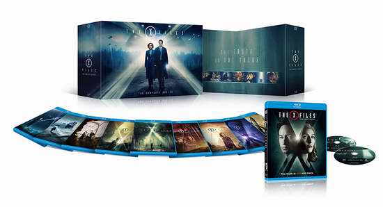  金盒头条：历史新低！《X-Files X档案》蓝光影碟版（1-10季） 69.99加元包邮！
