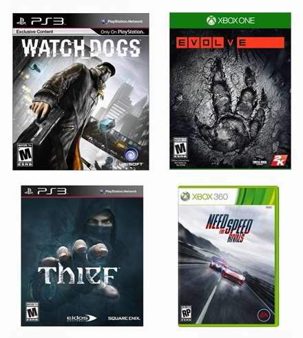  精选数十款 PS3/PS4/Xbox One/Xbox 360/Wii U 视频游戏1.9折起特卖！